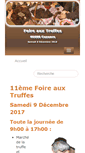 Mobile Screenshot of foiretruffes.fr